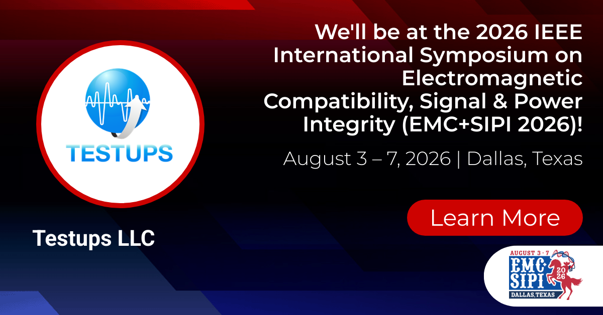 TESTUPS at EMC+SIPI 2026
